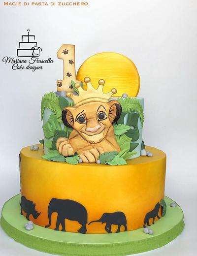 Re leone - Cake by Mariana Frascella