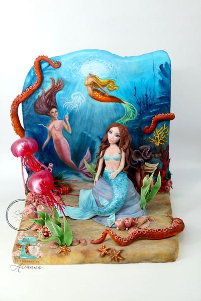 Mermaid World —- di Arianna Garau e Denise Camarlinghi  - Cake by Arianna