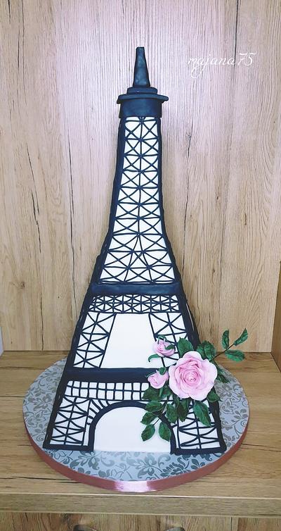 The Eiffel tower - Cake by Marianna Jozefikova