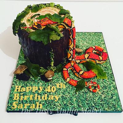 Corn snake - Cake by Andrea 