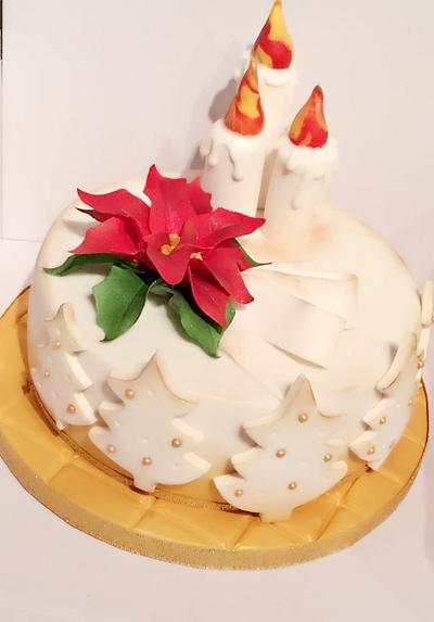 Christmas cake ❤️ - Cake by Marias-cakes