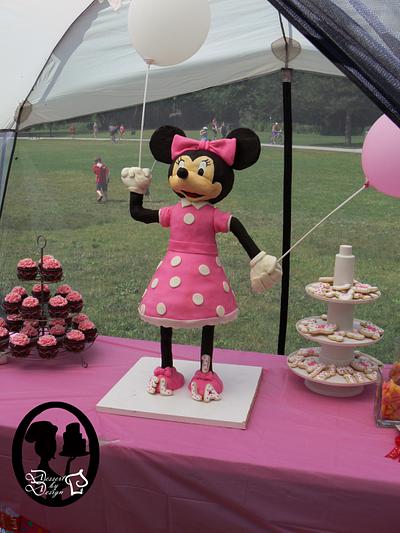 Minnie Mouse 1st Birthday - Cake by Dessert By Design (Krystle)
