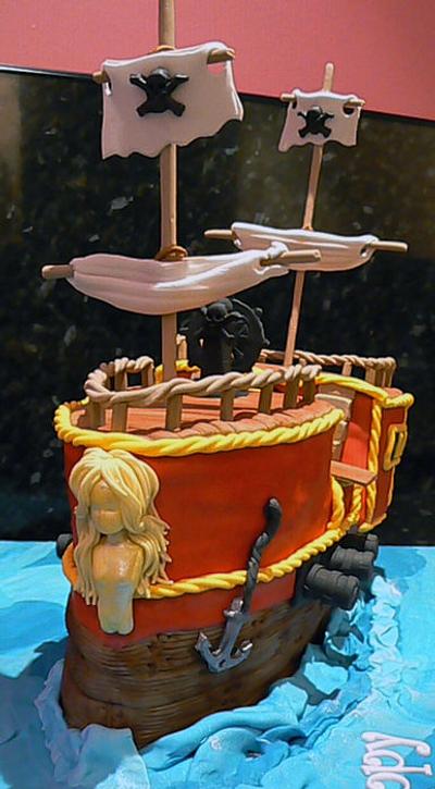 Pirate ship - Cake by vanillasugar