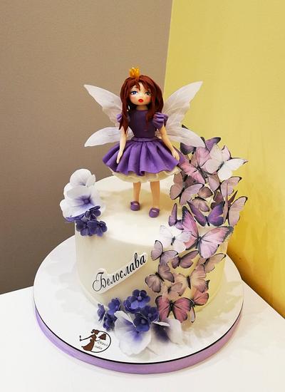 The Purple Butterfly Fairy - Cake by Nora Yoncheva