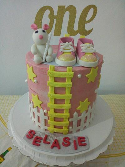 1st birthday  - Cake by Tasha