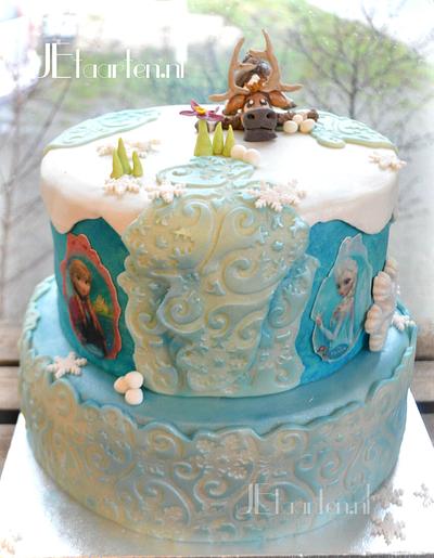 Frozen cake Sven - Cake by Judith-JEtaarten