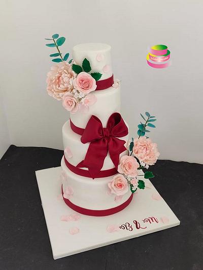 wedding cake - Cake by Ruth - Gatoandcake