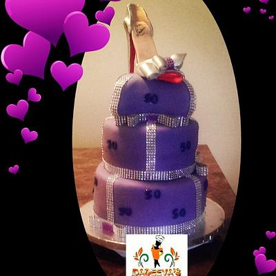 Elegant Shoe Cake - Cake by dadeeva