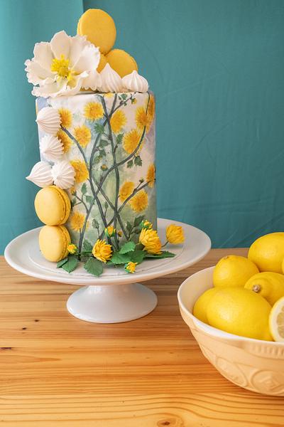 Dandelion Cake - Cake by Julie Donald