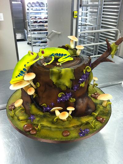 Love in the rainforest  - Cake by Bryson Perkins