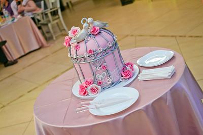 Wedding birdcage cake - Cake by Mariya Borisova