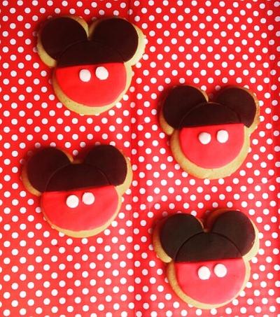 Mickey cookies - Cake by ggr