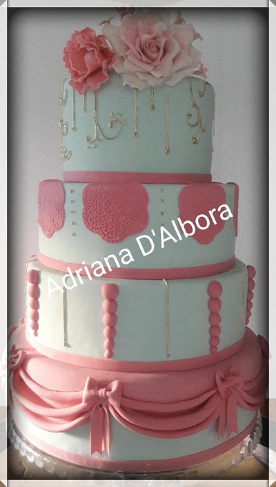 Vintage cake - Cake by Adriana D'Albora