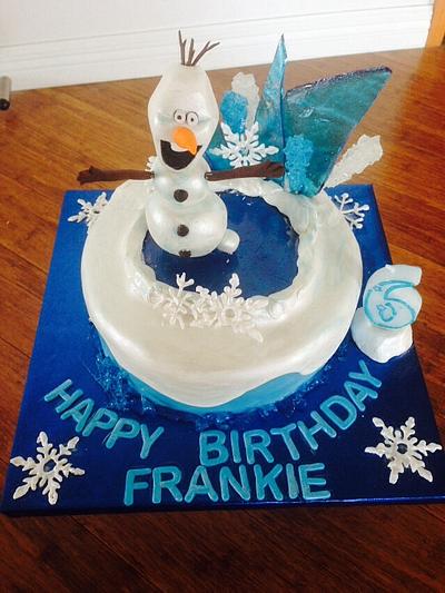 Frozen - Cake by Maria
