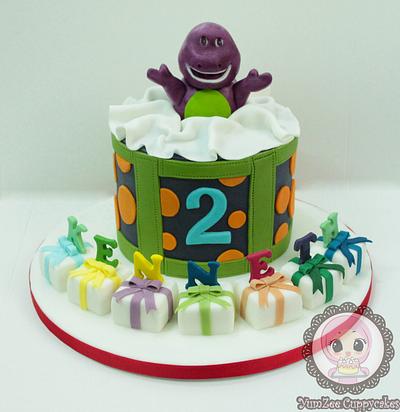 Barney cake - Cake by YumZee_Cuppycakes