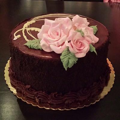 Chocolate mousse - Cake by cronincreations