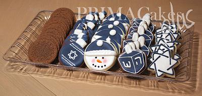 Hanukkah Cookies - Cake by Prima Cakes and Cookies - Jennifer