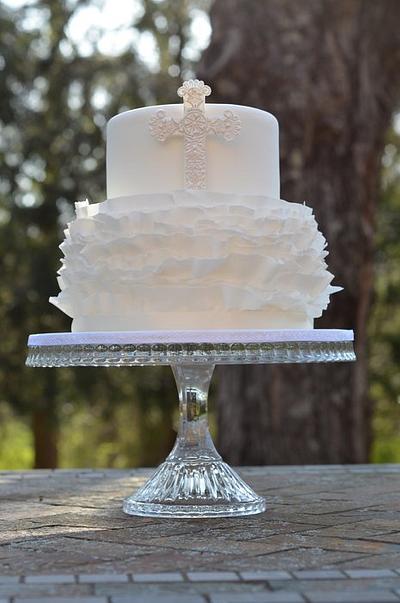 First Communion Cake - Cake by Elisabeth Palatiello