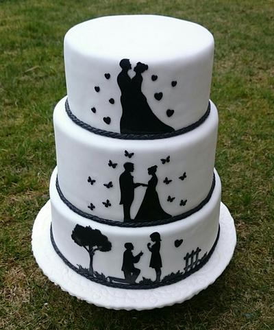 Wedding cake - Cake by AndyCake