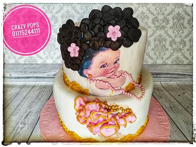 Afro puffs - Cake by Crazy pops 