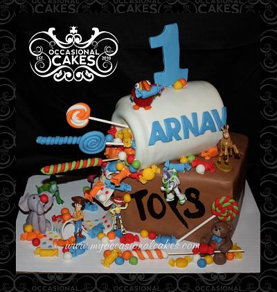 Candy & Toys - Cake by Occasional Cakes