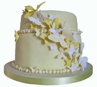Lemon butterfly cake - Cake by jennie