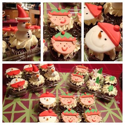 Christmas cupcakes - Cake by Jeremy