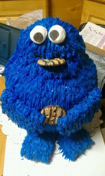 cookie monster - Cake by maribel