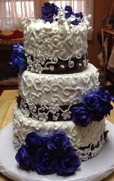 my second wedding cake - Cake by arkansasaussie