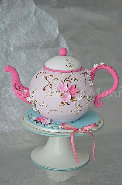 tea pot cake - Cake by designed by mani