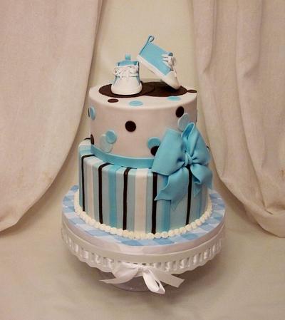 Torie's baby shower cake - Cake by Mojo3799