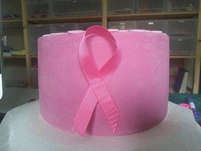 Breast cancer awareness day - Cake by miraquetarta