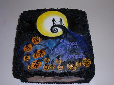 Tim Burton Inspired Cake - Cake by Dayna Robidoux