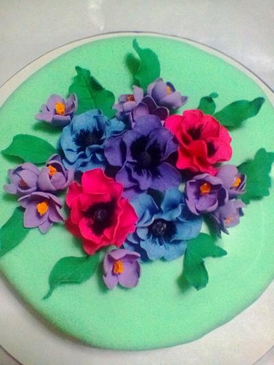 Anemoni - Cake by CakeMonica