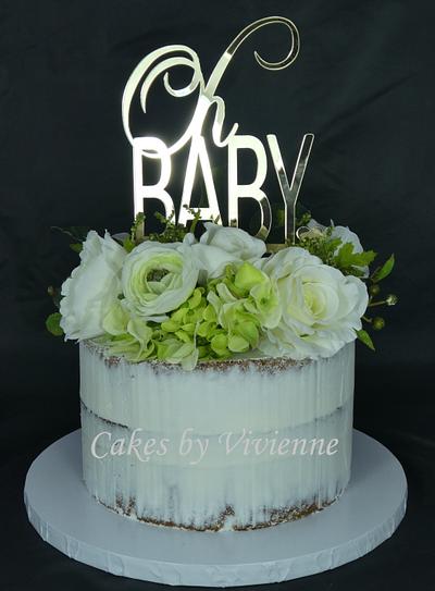 Baby Shower Cake - Cake by Cakes by Vivienne