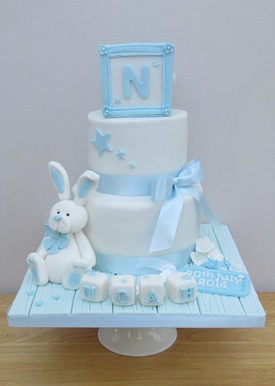 Christening Cake - Cake by The Buttercream Pantry