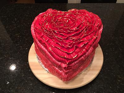 Heartiversary Cake - Cake by Ozymndius