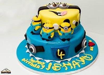 Minion Party - Cake by Smitha Arun
