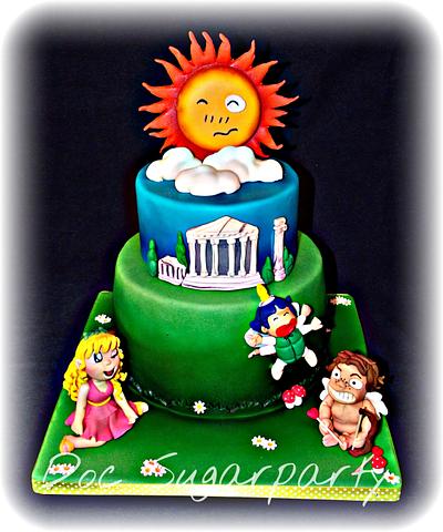 Olympus no Pollon cake - Cake by Doc Sugarparty