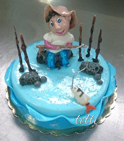fisherman - Cake by totti
