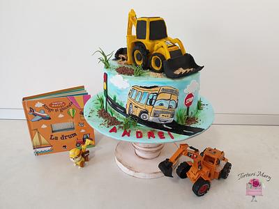 On the road!! - Cake by Torturi Mary