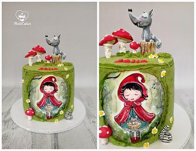   Little Red Riding Hood - Cake by MOLI Cakes