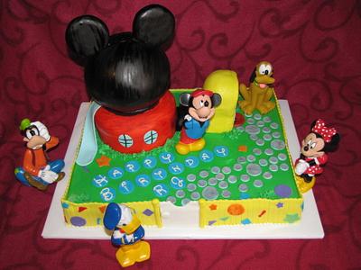 Mickey Mouse Clubhouse - Cake by Tiffany Palmer