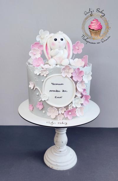 Cute little bunny for Ema - Cake by Emily's Bakery