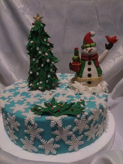 Winter time '' - Cake by CRISTINA