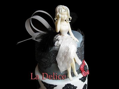 elegant lady !! - Cake by la delice 