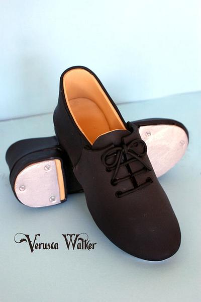 Tap shoe or Mans shoe - Cake by Verusca Walker
