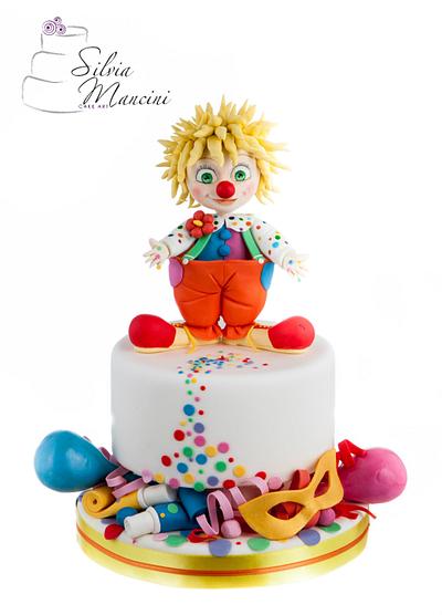 The little clown - Cake by Silvia Mancini Cake Art