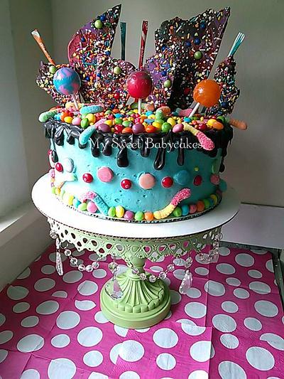 Candy explosion - Cake by My Sweet Babycakes