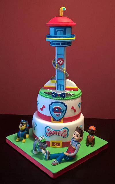 PAW PATROL -  4° compleanno nipotino Daniele - Cake by gina Mengarelli 